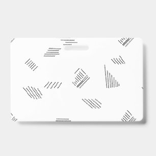 Vertical, Charcoal, Dune Badge ID Badge