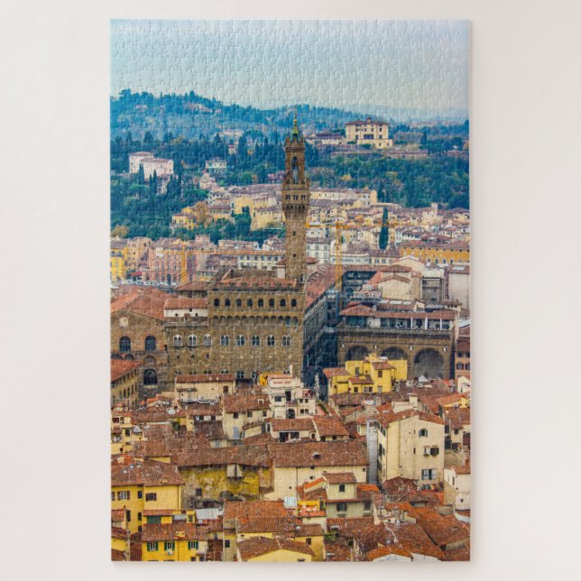 Vertical Cityscape of Florence, Italy Jigsaw Puzzle (Vertical)