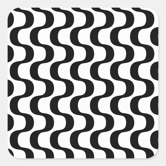 Vertical Copacabana Square Sticker (Front)