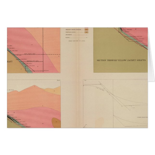 Vertical Cross Sections of the Lode, Belcher Mine (Front Horizontal)