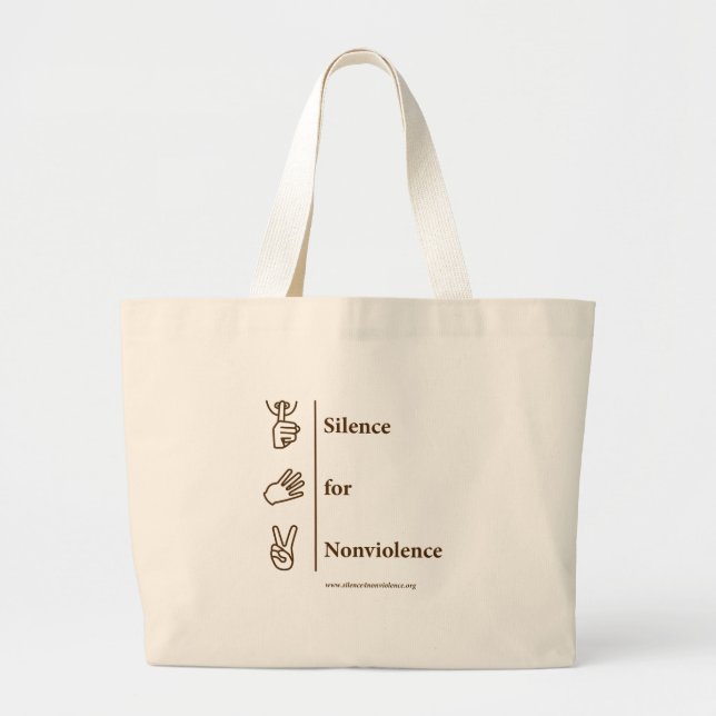 Vertical Design Brown Bag (Front)