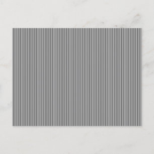 Vertical Design One Announcement Postcard