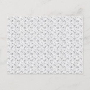 vertical Design One Hundred Two Announcement Postcard