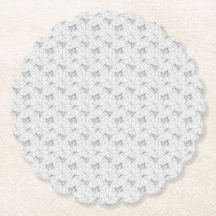 vertical Design One Hundred Two Paper Coaster