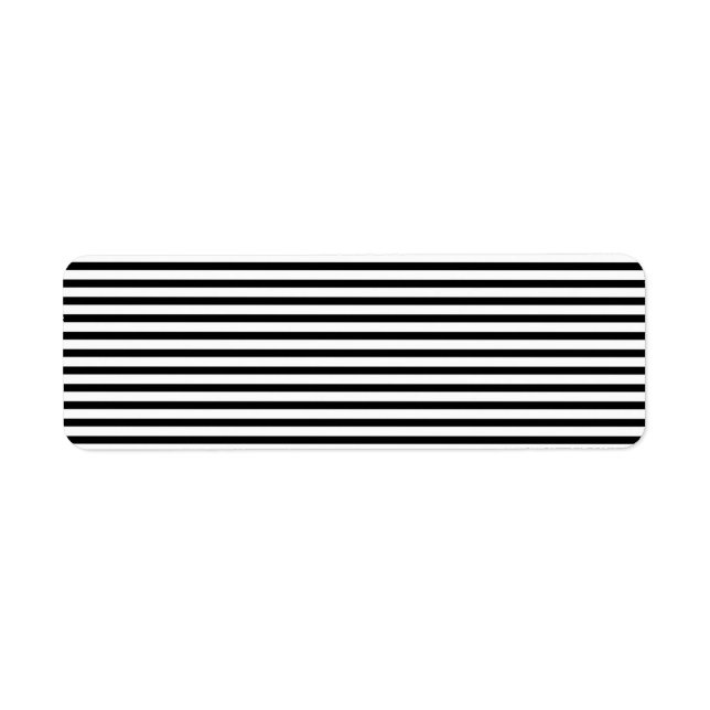 Vertical Design One Return Address Label (Front)