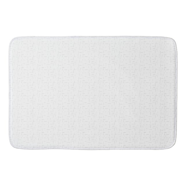 vertical Design Thirty Three Bath Mat (Front)