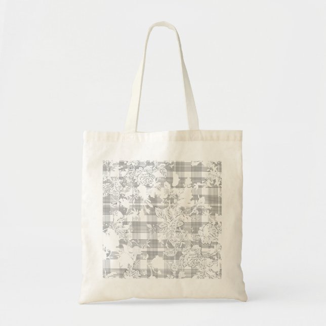 vertical Design Twenty Seven Tote Bag (Front)