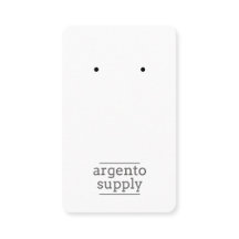 Vertical Earring Card-Add Your Logo
