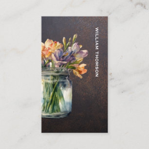 Vertical Full Photo Photography Portfolio Style Business Card