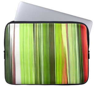 Vertical Green Abstract 422 Laptop Sleeve