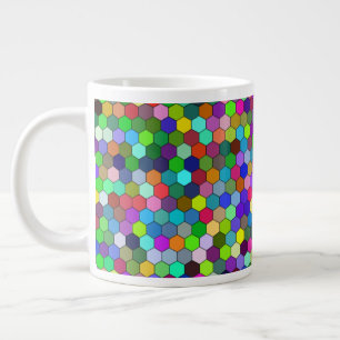 Vertical Hexagons 20oz Mug