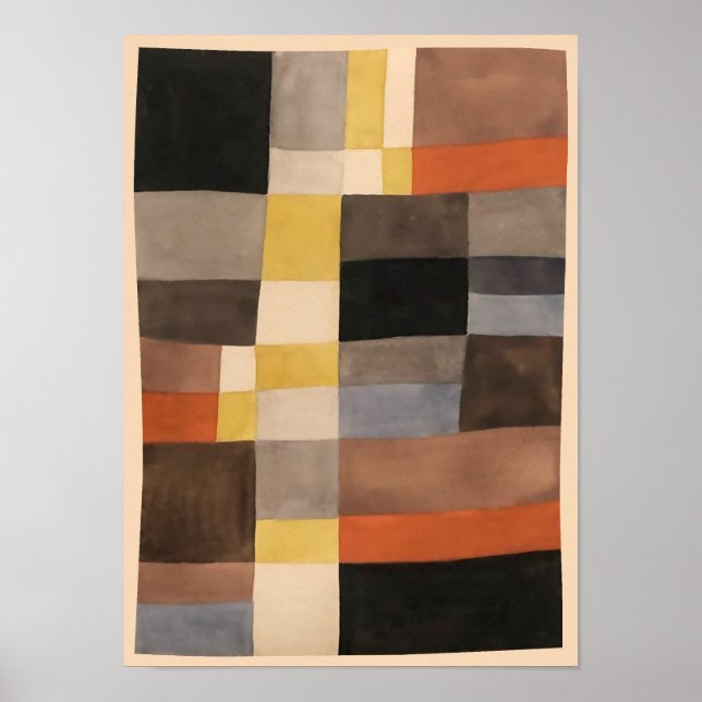 Vertical-Horizontal Rhythms | Sophie Taeuber-Arp | Poster (Front)