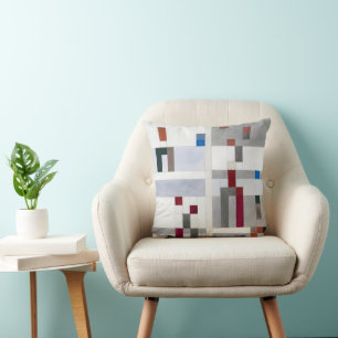 Vertical Horizontal Sophie Taeuber-Arp Cushion