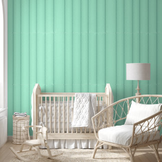 Vertical lines on mint green pattern wallpaper