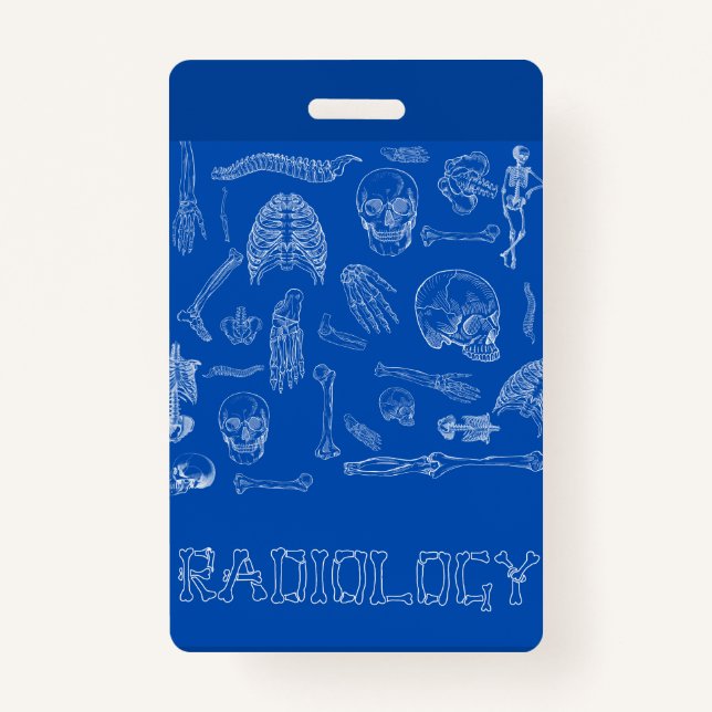 Vertical Medical badge buddy! ID Badge (Front)