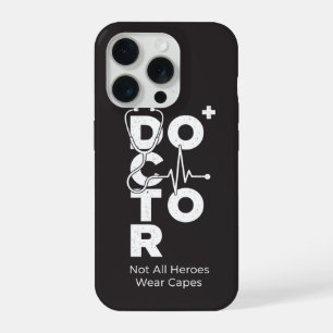 Vertical Medical Stethoscope Design Doctor iPhone 15 Pro Case