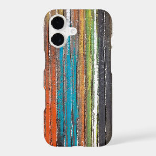 vertical painted striped abstract