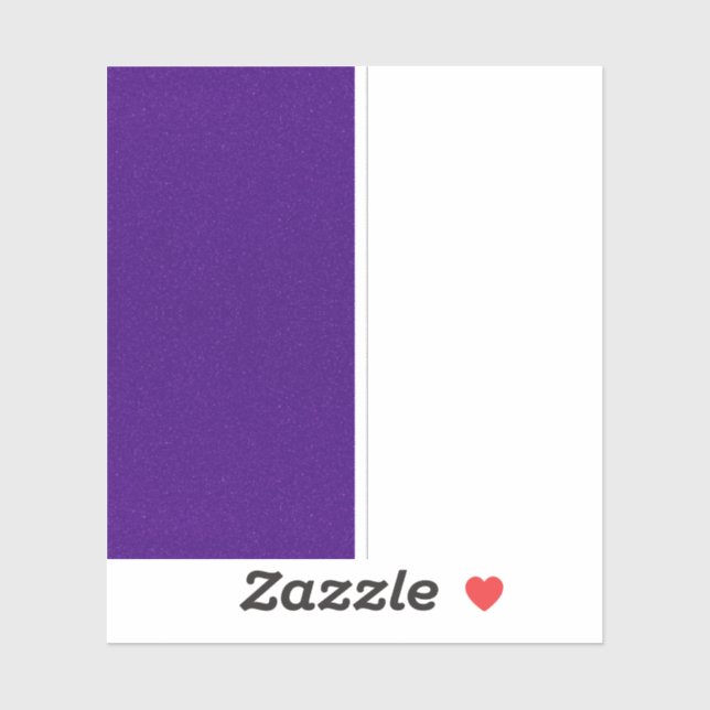 Vertical Purple Noise Vinyl Sticker – Customisable (Sheet)