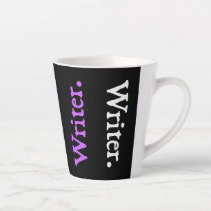 Vertical Reversal Colorsplash Writer. Coffee Mug