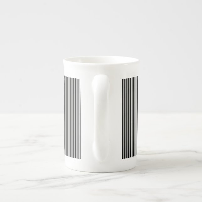 Vertical Rhythm Bone China Mug (Back)