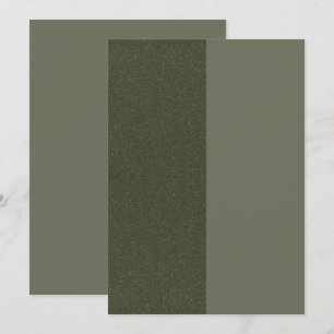 Vertical Split Moss Green Menu – Customisable