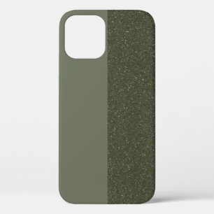Vertical Split Moss-Noise iPhone 12 Pro Case
