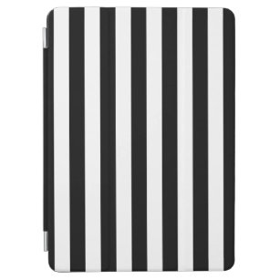 Vertical Stripes Black And White Striped iPad Air Cover