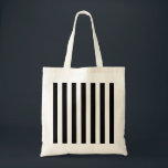 Vertical Stripes Black And White Striped Tote Bag<br><div class="desc">Vertical Stripes – black and white striped pattern.</div>