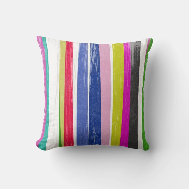 Vertical Stripes Cushion (Front)