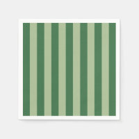 Vertical Stripes Forest Green Striped