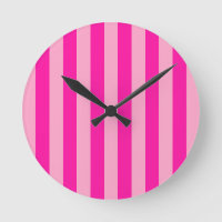Vertical Stripes Hot Pink