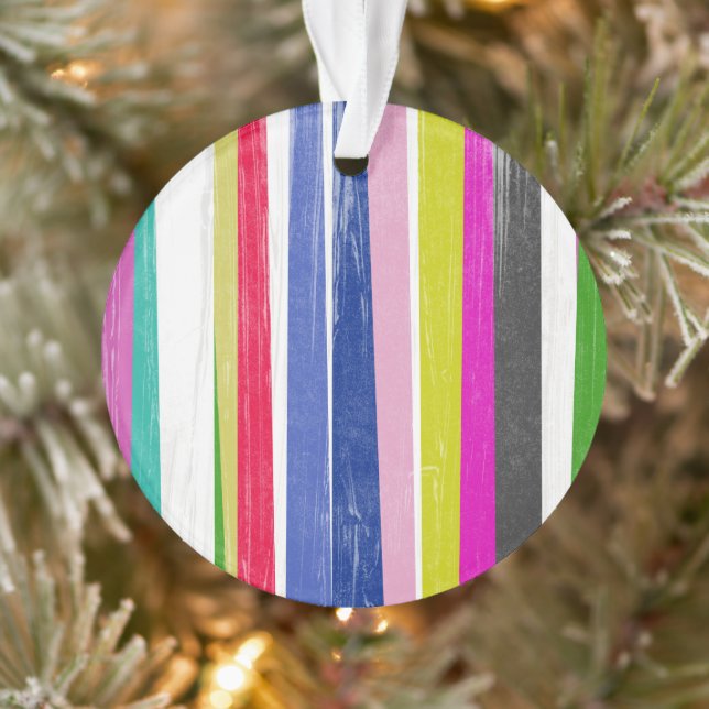 Vertical Stripes Ornament (Tree)