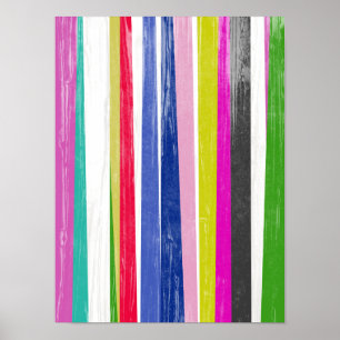 Vertical Stripes Poster