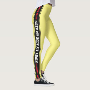 Vertical Stripes Text Design Sports Pants