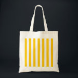 Vertical Stripes Yellow And White Striped Tote Bag<br><div class="desc">Vertical Stripes – yellow and white preppy striped pattern.</div>