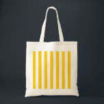 Vertical Stripes Yellow And White Striped Tote Bag<br><div class="desc">Vertical Stripes – yellow and white preppy striped pattern.</div>