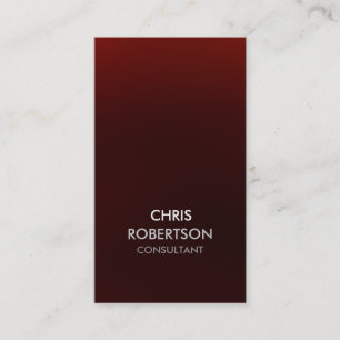 Vertical White Grey Red Attractive Business Card