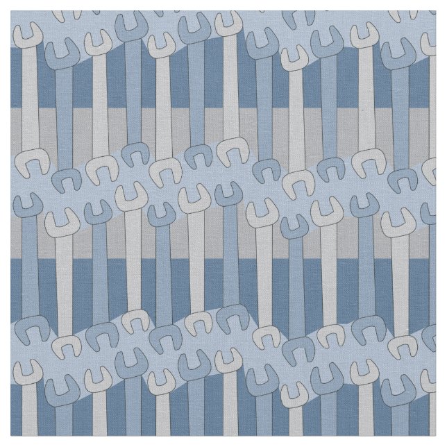 Vertical Wrench Pattern Fabric (Close Up)