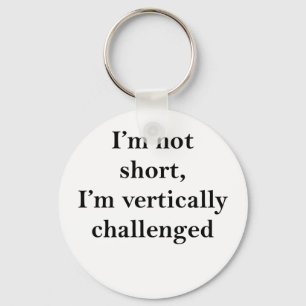 Vertically Challenged Key Ring