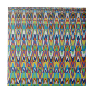 Verticle Carpet Abstract 10, 2018 SVP Images Ceramic Tile