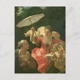 Vertumnus and Pomona Postcard