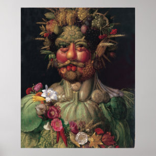 Vertumnus - Giuseppe Arcimboldo Poster