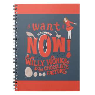Veruca Salt - I Want It Now! Notebook