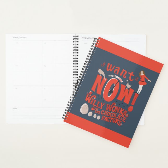 Veruca Salt - I Want It Now! Planner (Display)