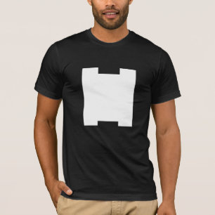 VERY ARTY H MONOGRAM BLACK T-Shirt