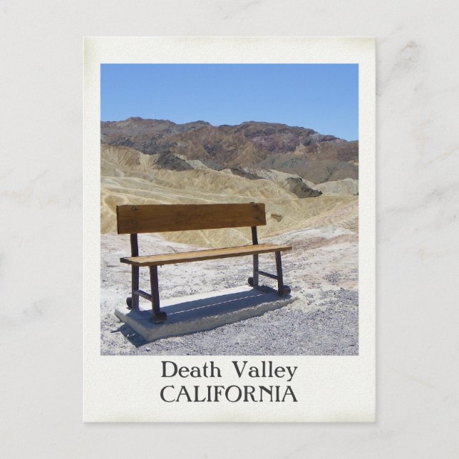 Very Beautiful Death Valley Postcard! Postcard (Front)