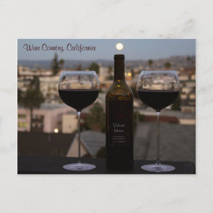 Very Beautiful Wine Country Postcard! Postcard