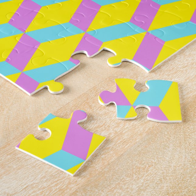 Very challenging geometric 3D puzzle - 252 pieces (Side)