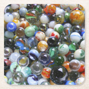 Very Colourful Marble Coaster Set