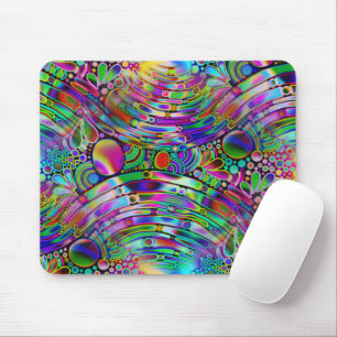 Very colourfully abstract forms art 1 mouse pad